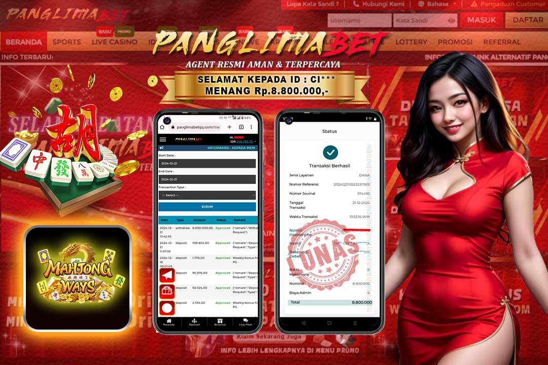 Panglimabet – Menang di Mahjong Ways Pg Soft